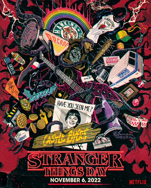 It's Netflix's annual Stranger Things Day. On Nov. 6, 1983, Will Byers, one of the show's main characters, went missing in Hawkins…